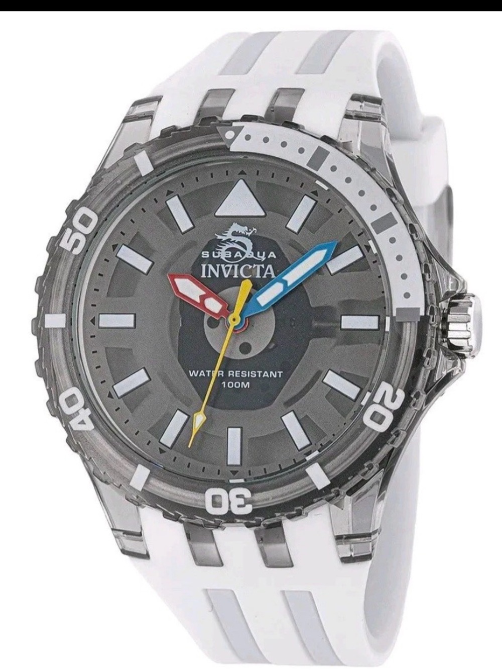 Invicta Subaqua Men's Watch 44mm White Gray 69448 New
In Box